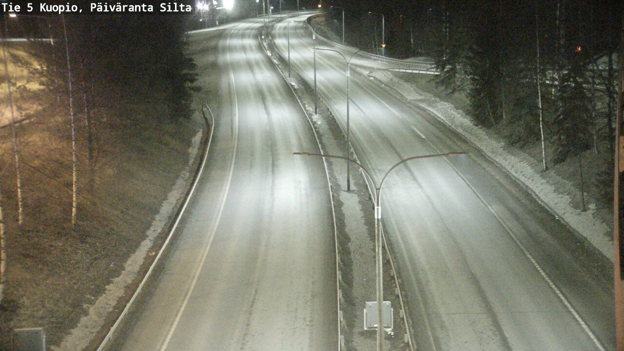 Kelikamerat Kuva Tie 5 Kuopio, Päiväranta silta, Kuopio, Pohjois-Savo