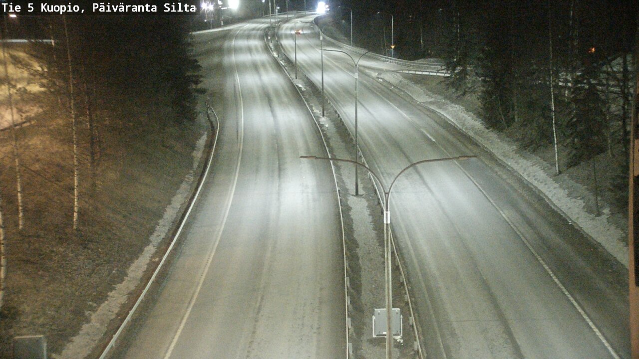 Kelikamerat Kuva Tie 5 Kuopio, Päiväranta silta, Kuopio, Pohjois-Savo