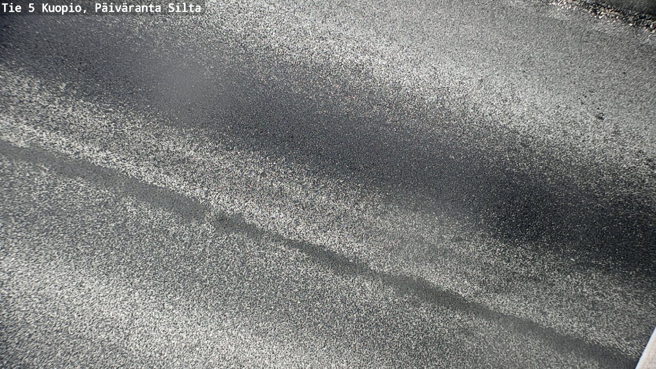 Weather Camera Image Väg 5 Kuopio, Päiväranta silta, Kuopio, Pohjois-Savo