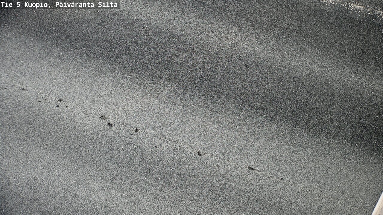Weather Camera Image Road 5 Kuopio, Päiväranta silta, Kuopio, Pohjois-Savo