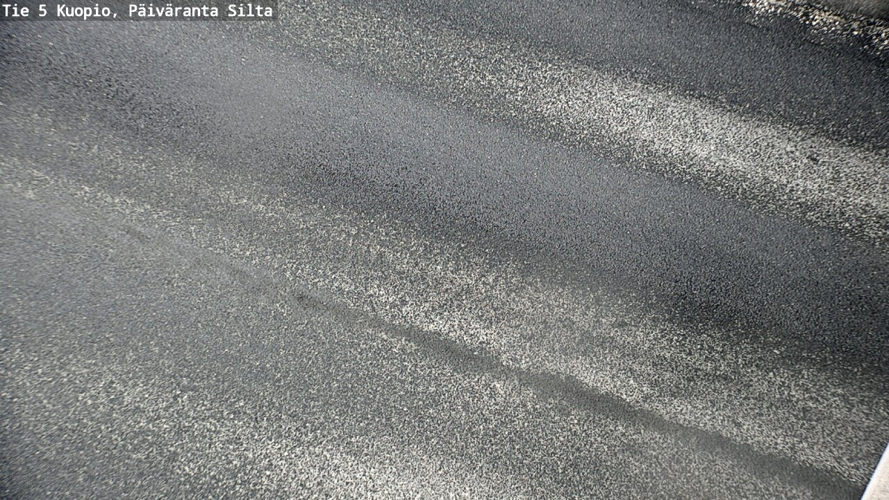 Weather Camera Image Väg 5 Kuopio, Päiväranta silta, Kuopio, Pohjois-Savo