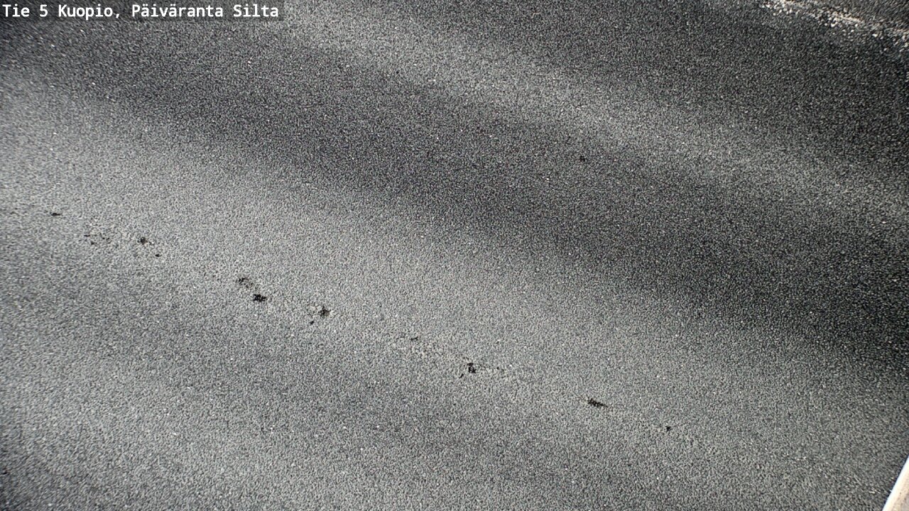 Weather Camera Image Road 5 Kuopio, Päiväranta silta, Kuopio, Pohjois-Savo