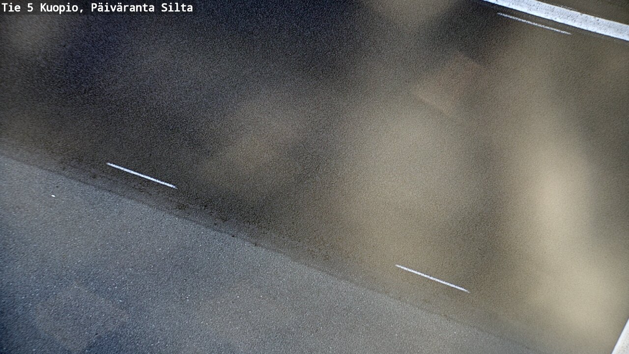 Weather Camera Image Road 5 Kuopio, Päiväranta silta, Kuopio, Pohjois-Savo