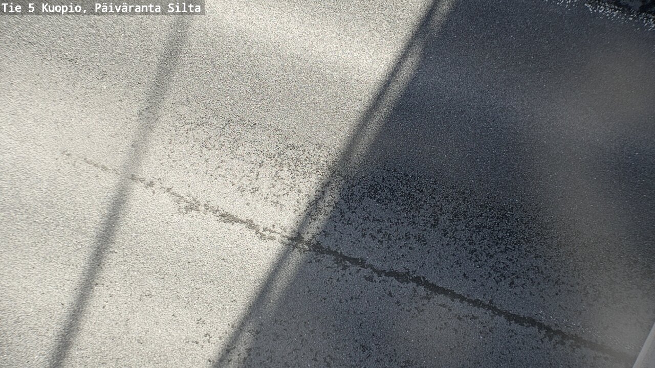 Weather Camera Image Väg 5 Kuopio, Päiväranta silta, Kuopio, Pohjois-Savo