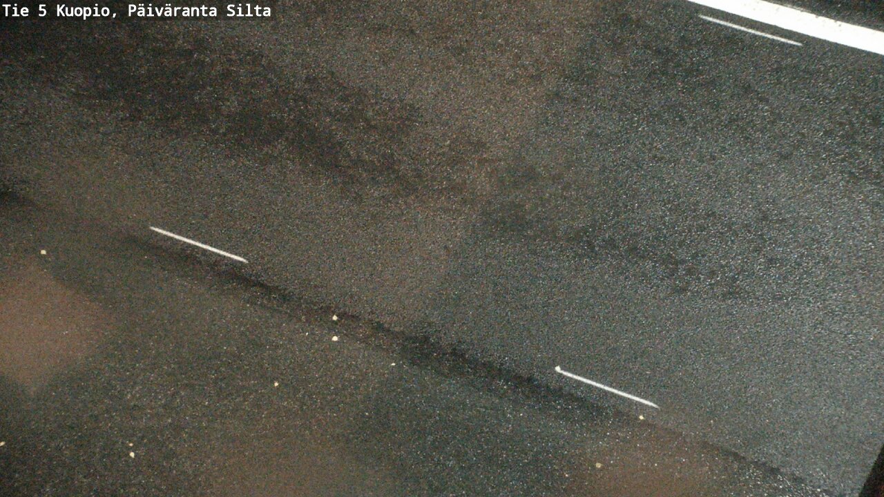 Weather Camera Image Road 5 Kuopio, Päiväranta silta, Kuopio, Pohjois-Savo