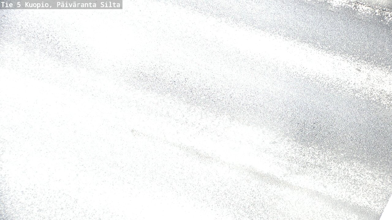 Weather Camera Image Väg 5 Kuopio, Päiväranta silta, Kuopio, Pohjois-Savo