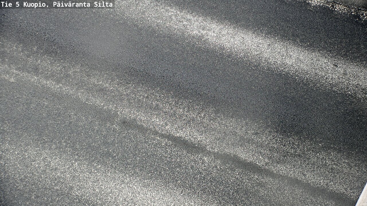 Weather Camera Image Väg 5 Kuopio, Päiväranta silta, Kuopio, Pohjois-Savo