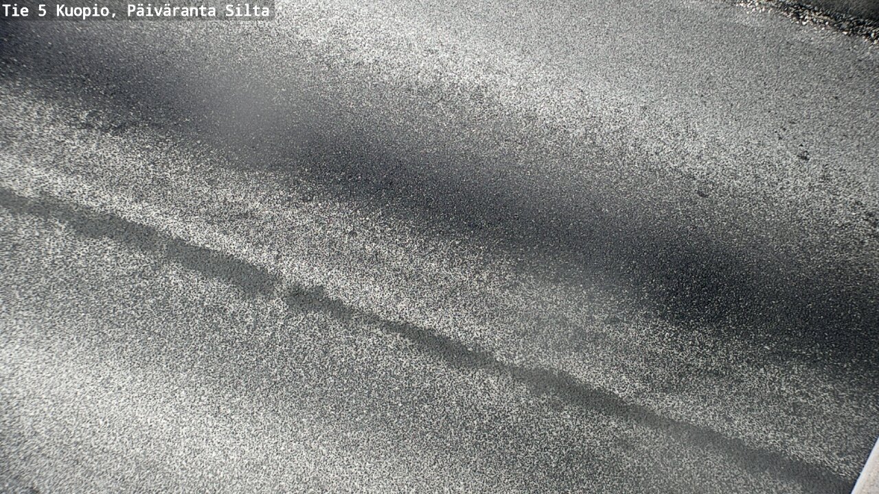 Weather Camera Image Väg 5 Kuopio, Päiväranta silta, Kuopio, Pohjois-Savo