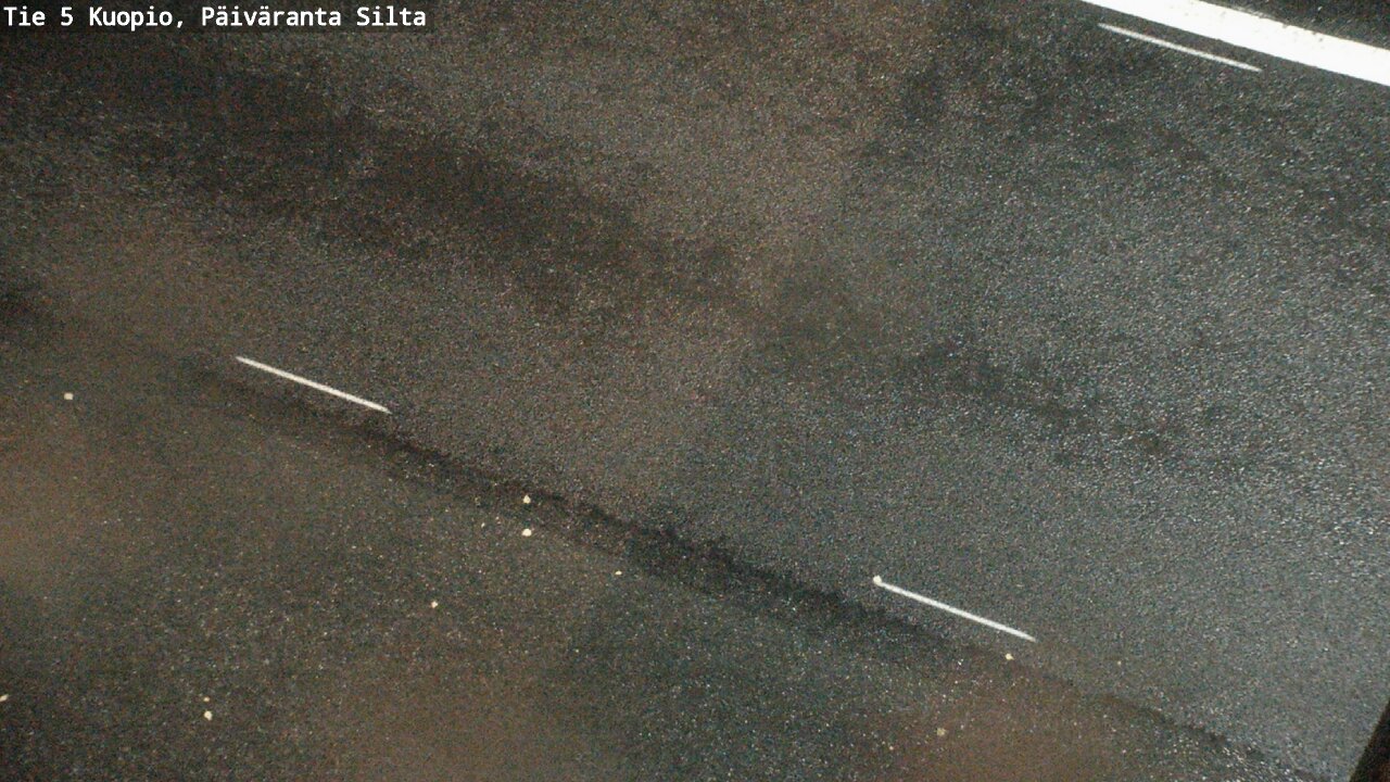 Weather Camera Image Road 5 Kuopio, Päiväranta silta, Kuopio, Pohjois-Savo