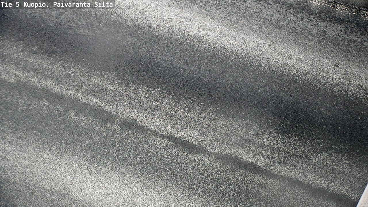 Weather Camera Image Väg 5 Kuopio, Päiväranta silta, Kuopio, Pohjois-Savo