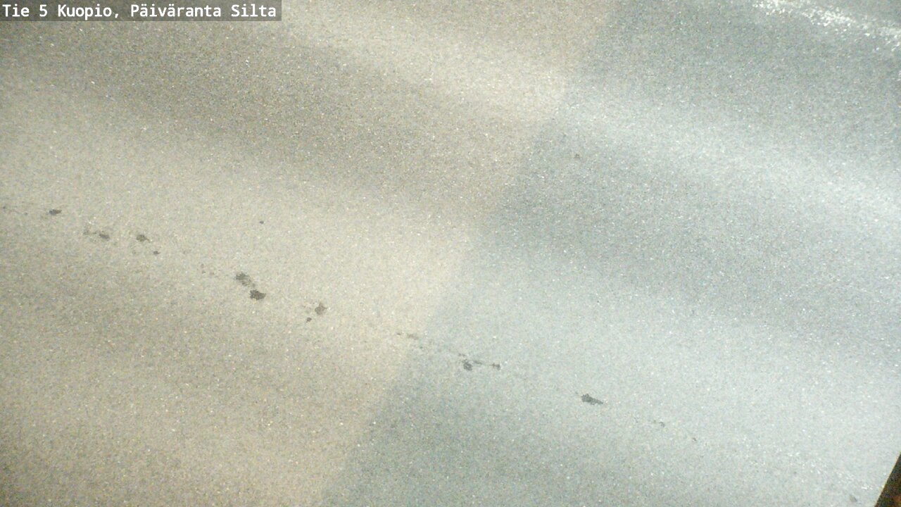 Weather Camera Image Road 5 Kuopio, Päiväranta silta, Kuopio, Pohjois-Savo