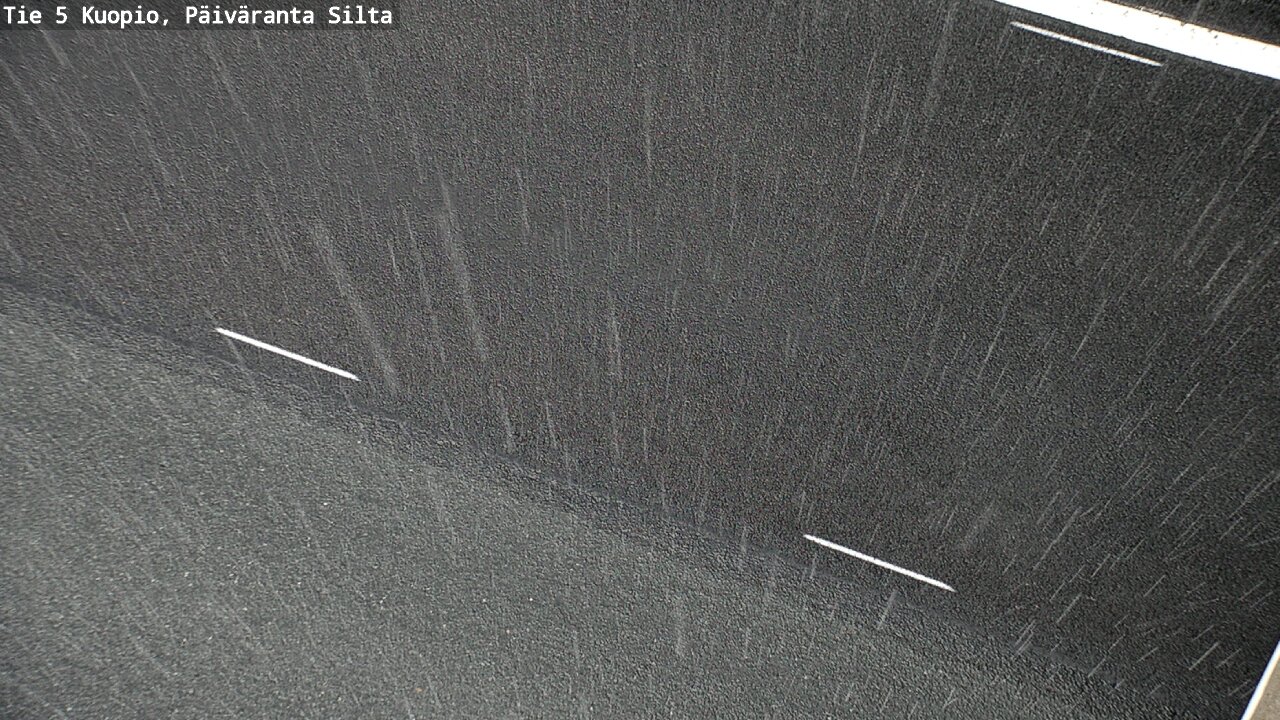 Weather Camera Image Road 5 Kuopio, Päiväranta silta, Kuopio, Pohjois-Savo