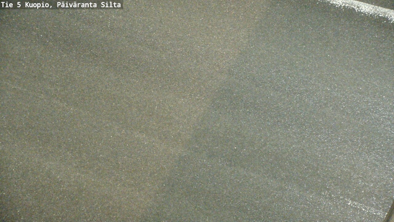 Weather Camera Image Väg 5 Kuopio, Päiväranta silta, Kuopio, Pohjois-Savo