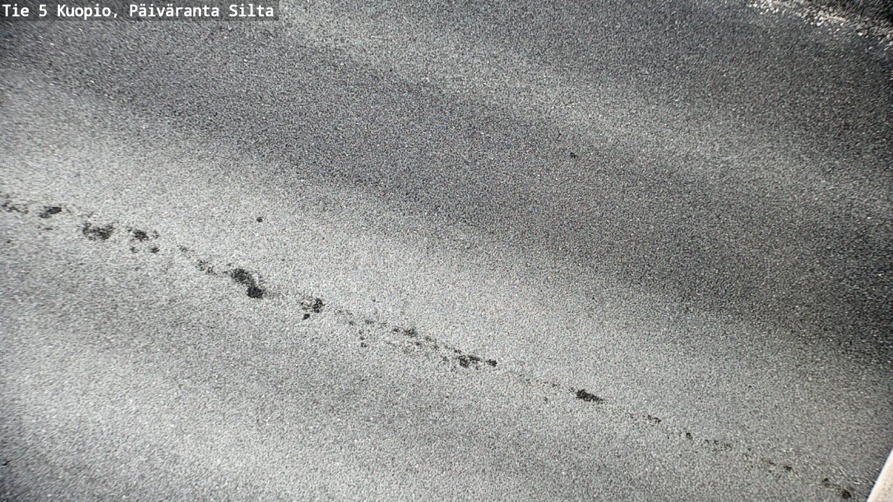 Weather Camera Image Väg 5 Kuopio, Päiväranta silta, Kuopio, Pohjois-Savo