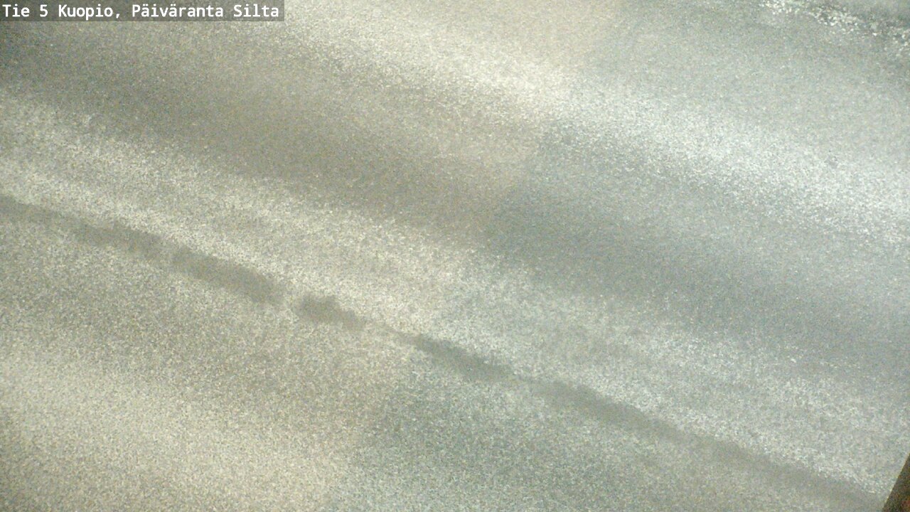 Weather Camera Image Road 5 Kuopio, Päiväranta silta, Kuopio, Pohjois-Savo