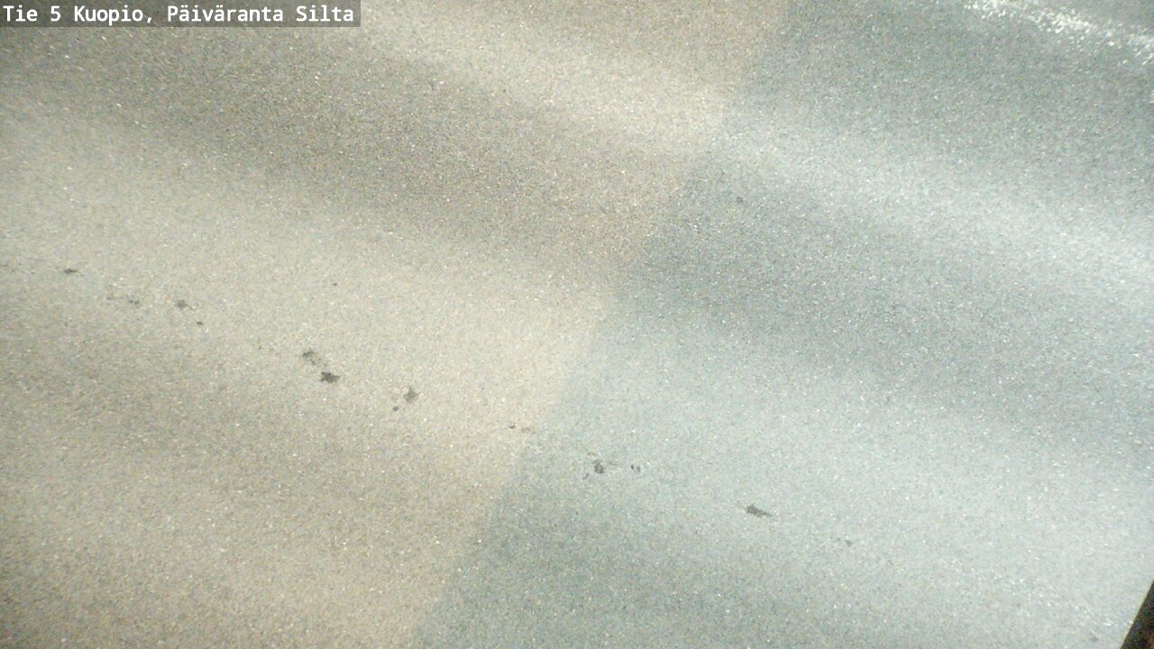 Weather Camera Image Road 5 Kuopio, Päiväranta silta, Kuopio, Pohjois-Savo