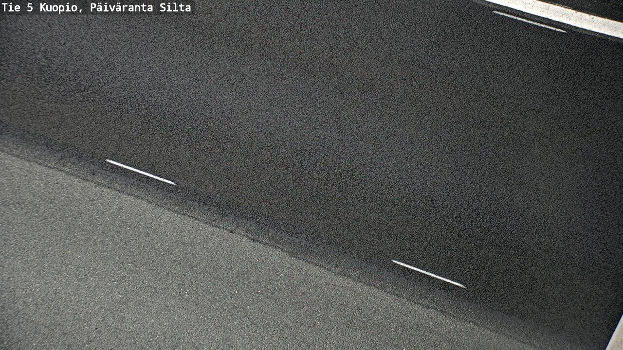 Weather Camera Image Väg 5 Kuopio, Päiväranta silta, Kuopio, Pohjois-Savo