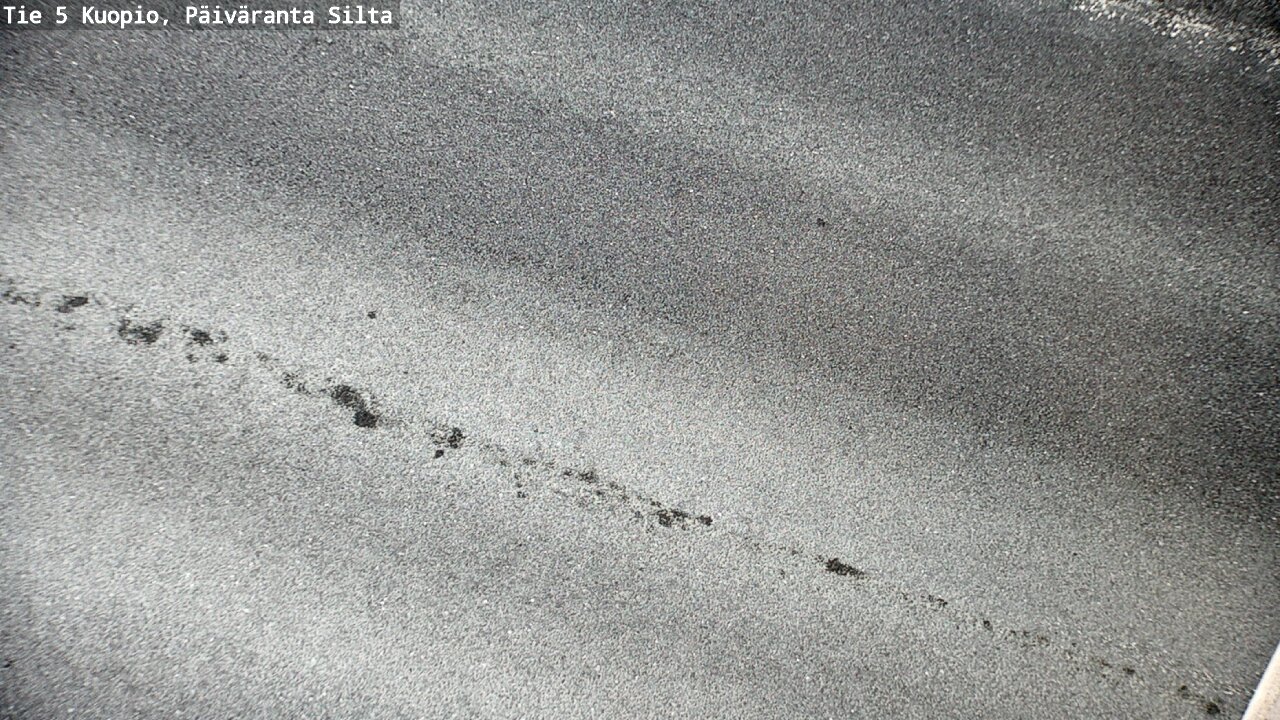 Weather Camera Image Väg 5 Kuopio, Päiväranta silta, Kuopio, Pohjois-Savo
