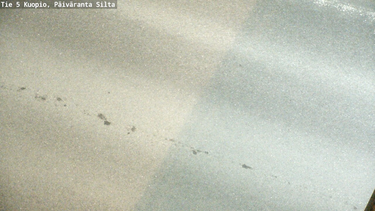Weather Camera Image Road 5 Kuopio, Päiväranta silta, Kuopio, Pohjois-Savo