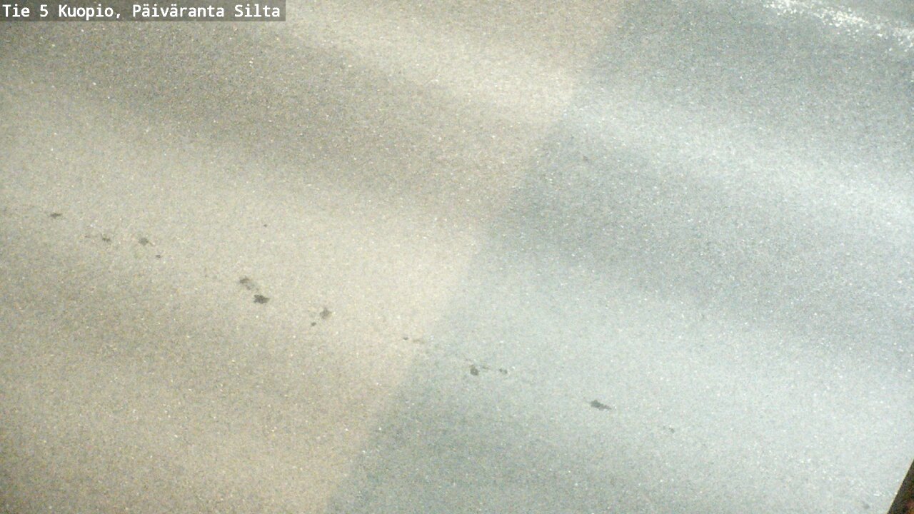 Weather Camera Image Road 5 Kuopio, Päiväranta silta, Kuopio, Pohjois-Savo