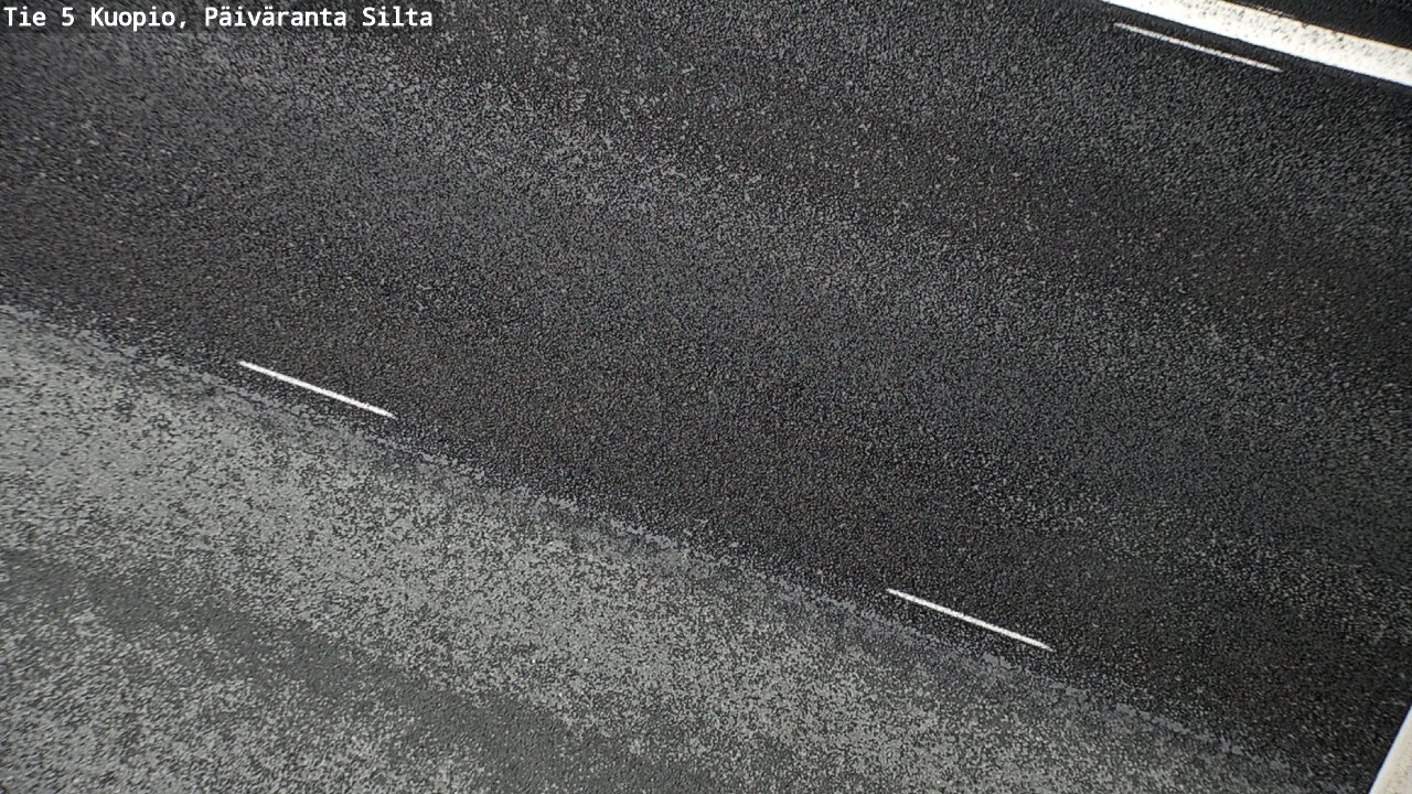 Weather Camera Image Road 5 Kuopio, Päiväranta silta, Kuopio, Pohjois-Savo