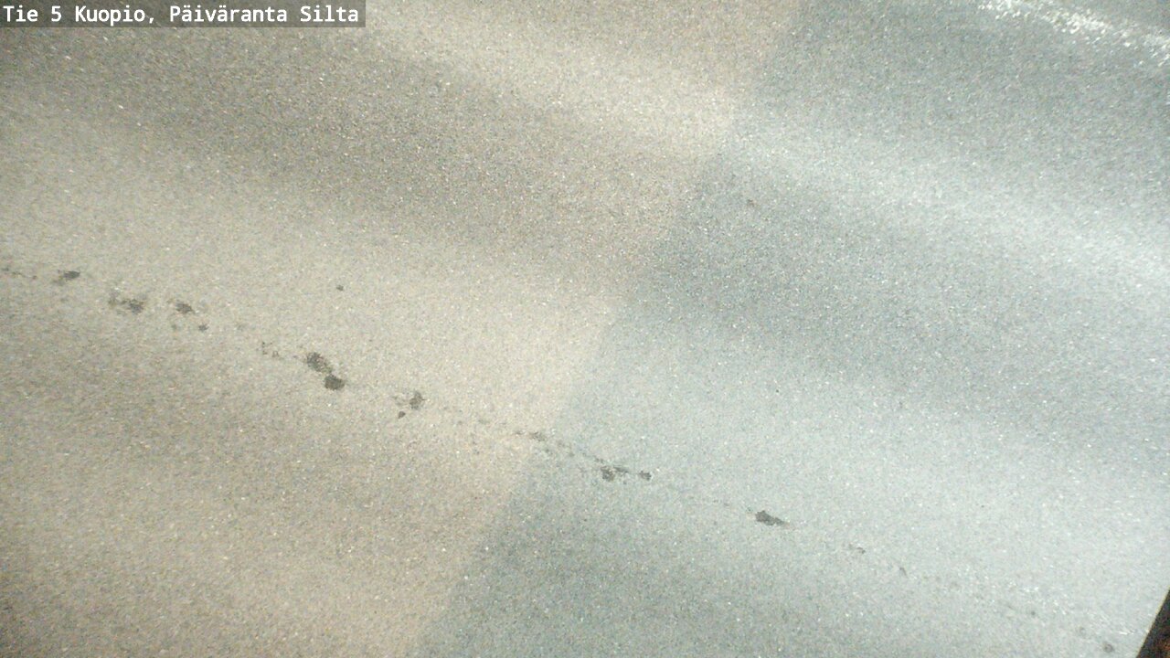 Weather Camera Image Road 5 Kuopio, Päiväranta silta, Kuopio, Pohjois-Savo