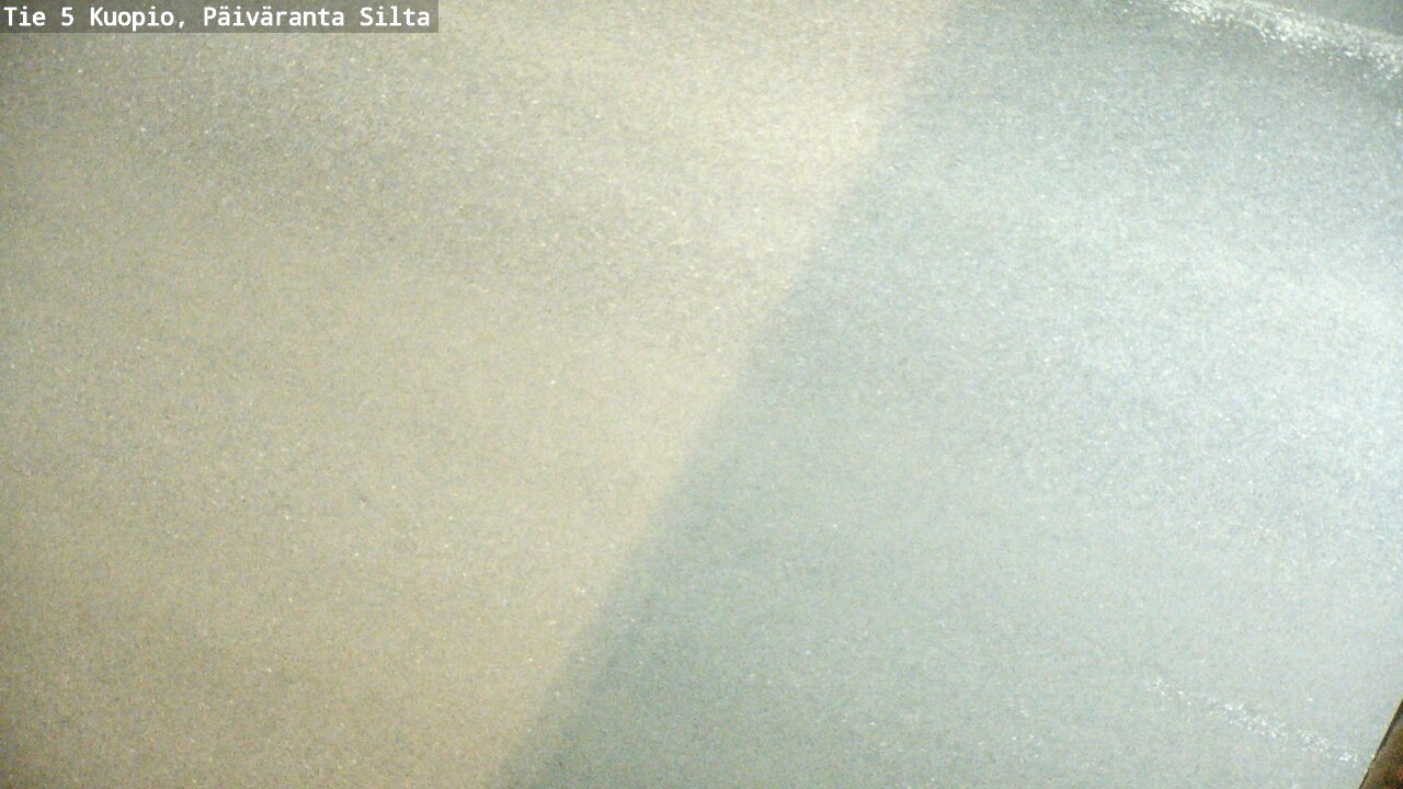 Weather Camera Image Väg 5 Kuopio, Päiväranta silta, Kuopio, Pohjois-Savo