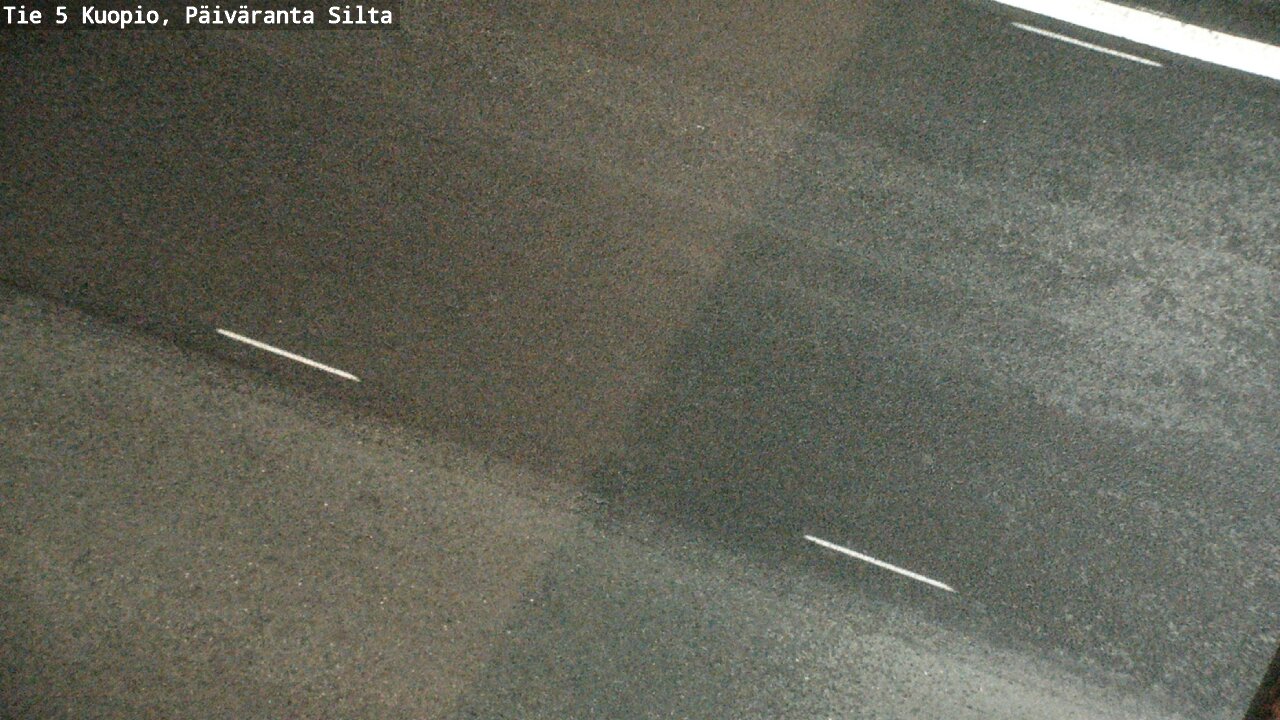 Weather Camera Image Road 5 Kuopio, Päiväranta silta, Kuopio, Pohjois-Savo