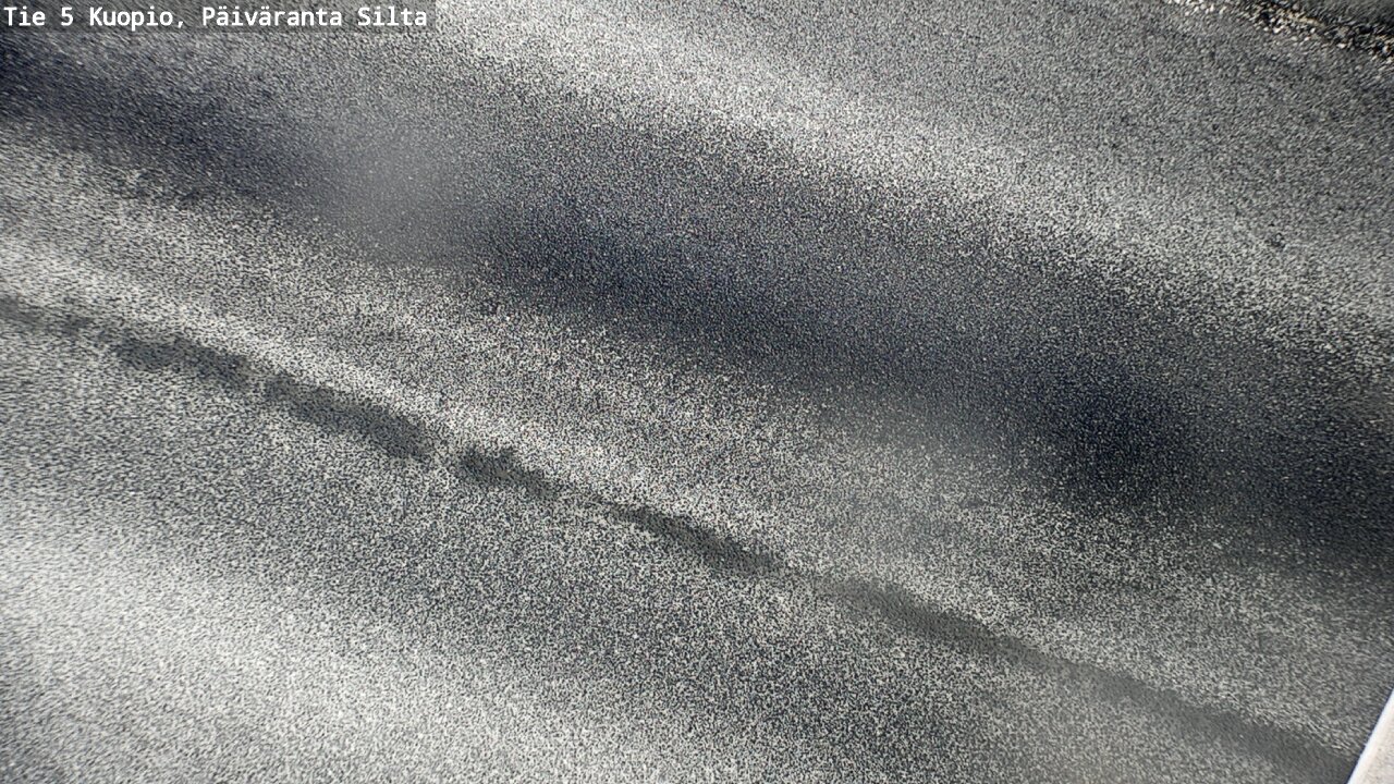 Weather Camera Image Väg 5 Kuopio, Päiväranta silta, Kuopio, Pohjois-Savo