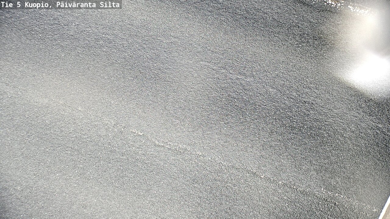Weather Camera Image Road 5 Kuopio, Päiväranta silta, Kuopio, Pohjois-Savo