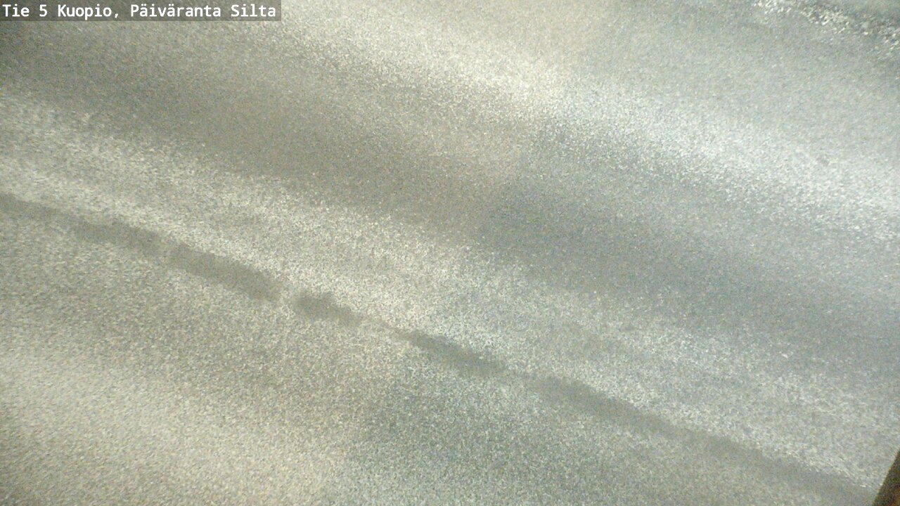 Weather Camera Image Road 5 Kuopio, Päiväranta silta, Kuopio, Pohjois-Savo