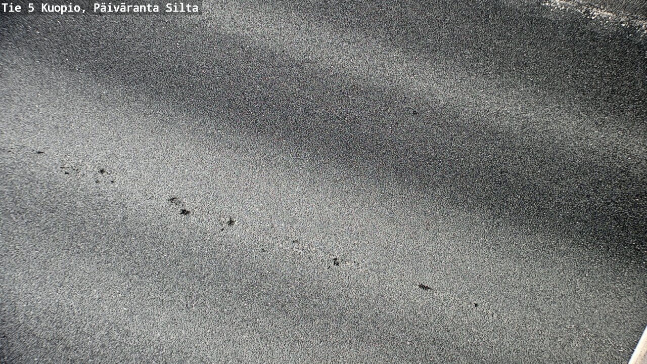 Weather Camera Image Road 5 Kuopio, Päiväranta silta, Kuopio, Pohjois-Savo