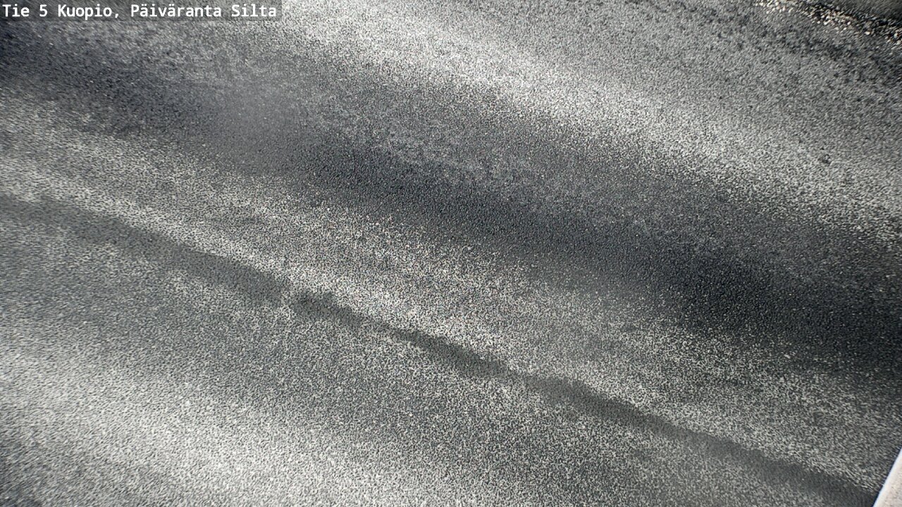 Weather Camera Image Väg 5 Kuopio, Päiväranta silta, Kuopio, Pohjois-Savo