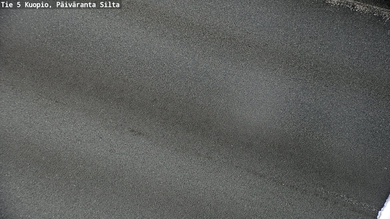 Weather Camera Image Road 5 Kuopio, Päiväranta silta, Kuopio, Pohjois-Savo