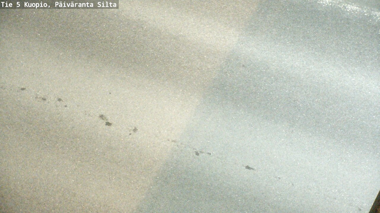 Weather Camera Image Road 5 Kuopio, Päiväranta silta, Kuopio, Pohjois-Savo