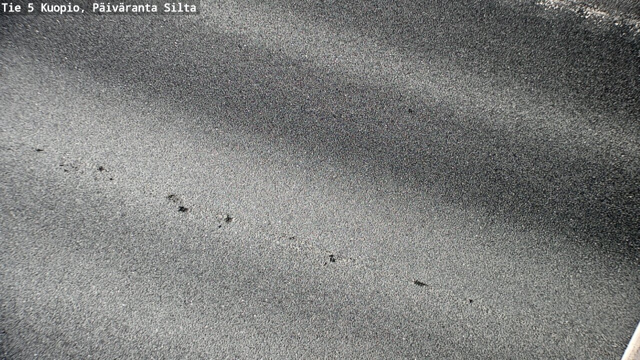 Weather Camera Image Road 5 Kuopio, Päiväranta silta, Kuopio, Pohjois-Savo