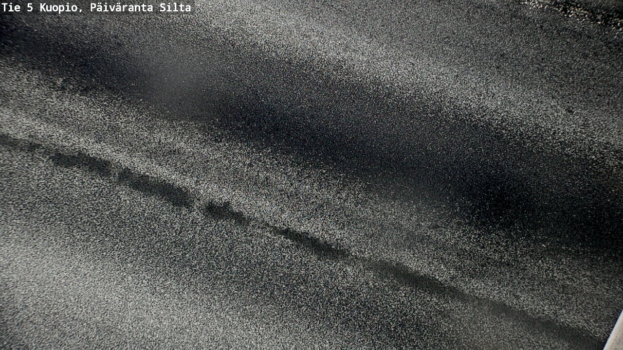 Weather Camera Image Väg 5 Kuopio, Päiväranta silta, Kuopio, Pohjois-Savo