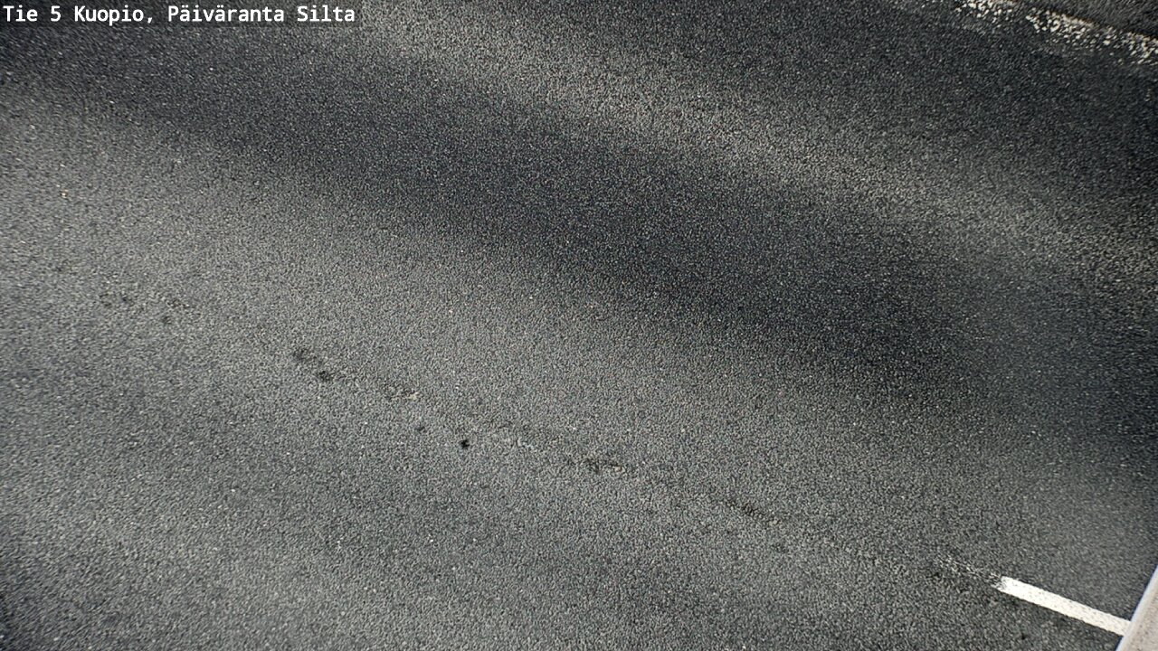 Weather Camera Image Road 5 Kuopio, Päiväranta silta, Kuopio, Pohjois-Savo