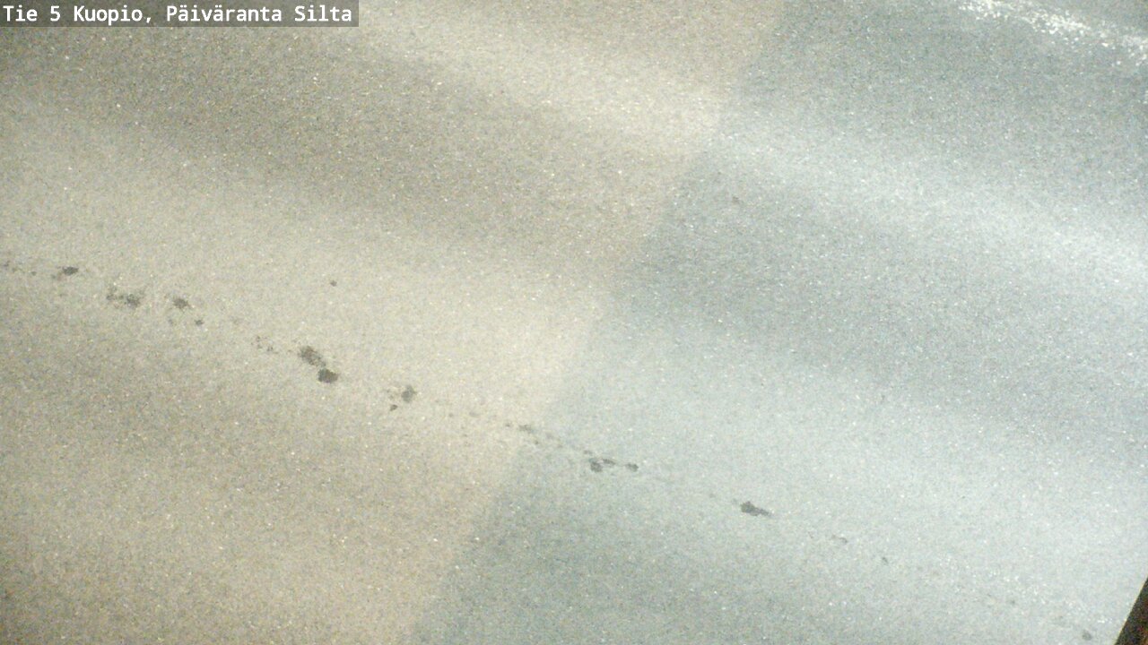Weather Camera Image Road 5 Kuopio, Päiväranta silta, Kuopio, Pohjois-Savo