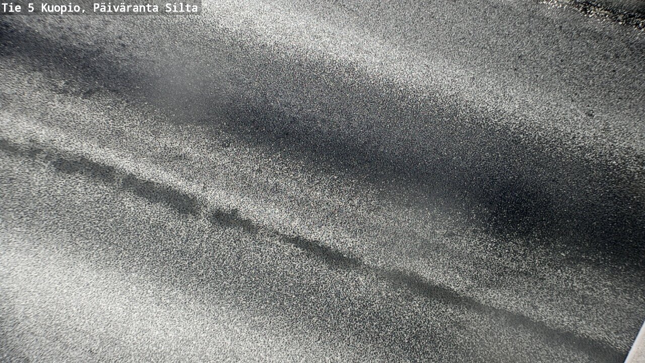 Weather Camera Image Väg 5 Kuopio, Päiväranta silta, Kuopio, Pohjois-Savo