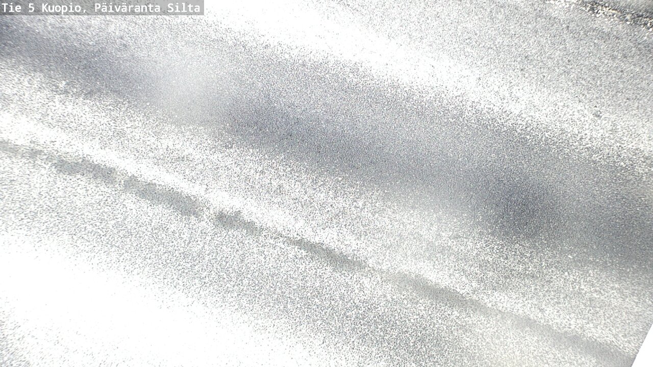 Weather Camera Image Väg 5 Kuopio, Päiväranta silta, Kuopio, Pohjois-Savo