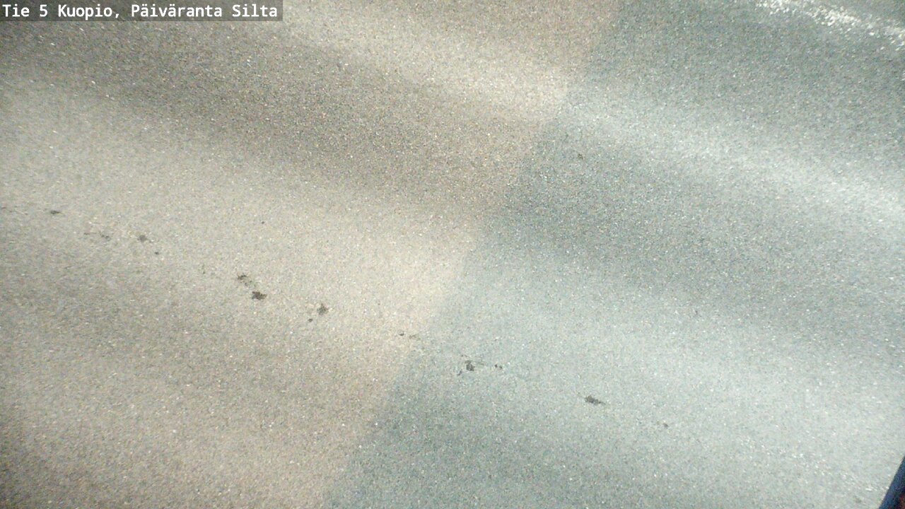 Weather Camera Image Road 5 Kuopio, Päiväranta silta, Kuopio, Pohjois-Savo
