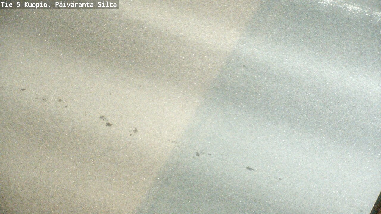 Weather Camera Image Road 5 Kuopio, Päiväranta silta, Kuopio, Pohjois-Savo