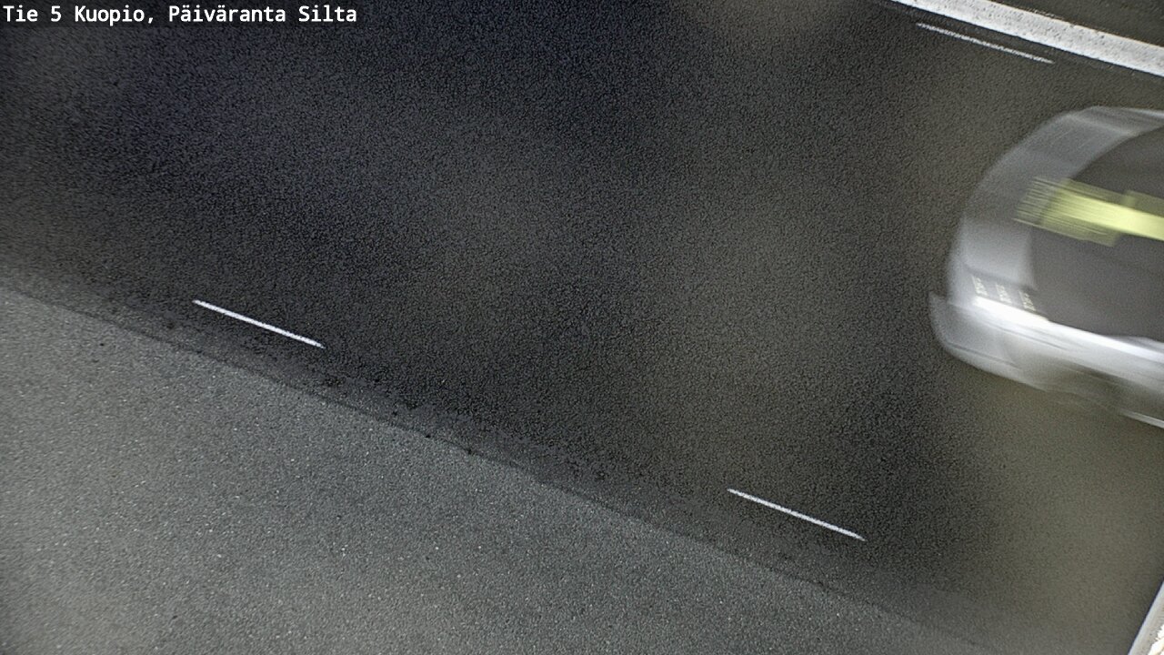 Weather Camera Image Road 5 Kuopio, Päiväranta silta, Kuopio, Pohjois-Savo
