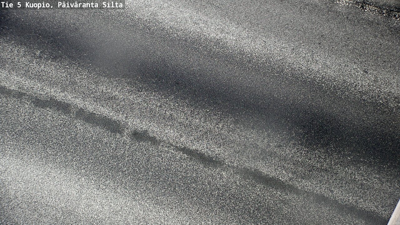 Weather Camera Image Road 5 Kuopio, Päiväranta silta, Kuopio, Pohjois-Savo