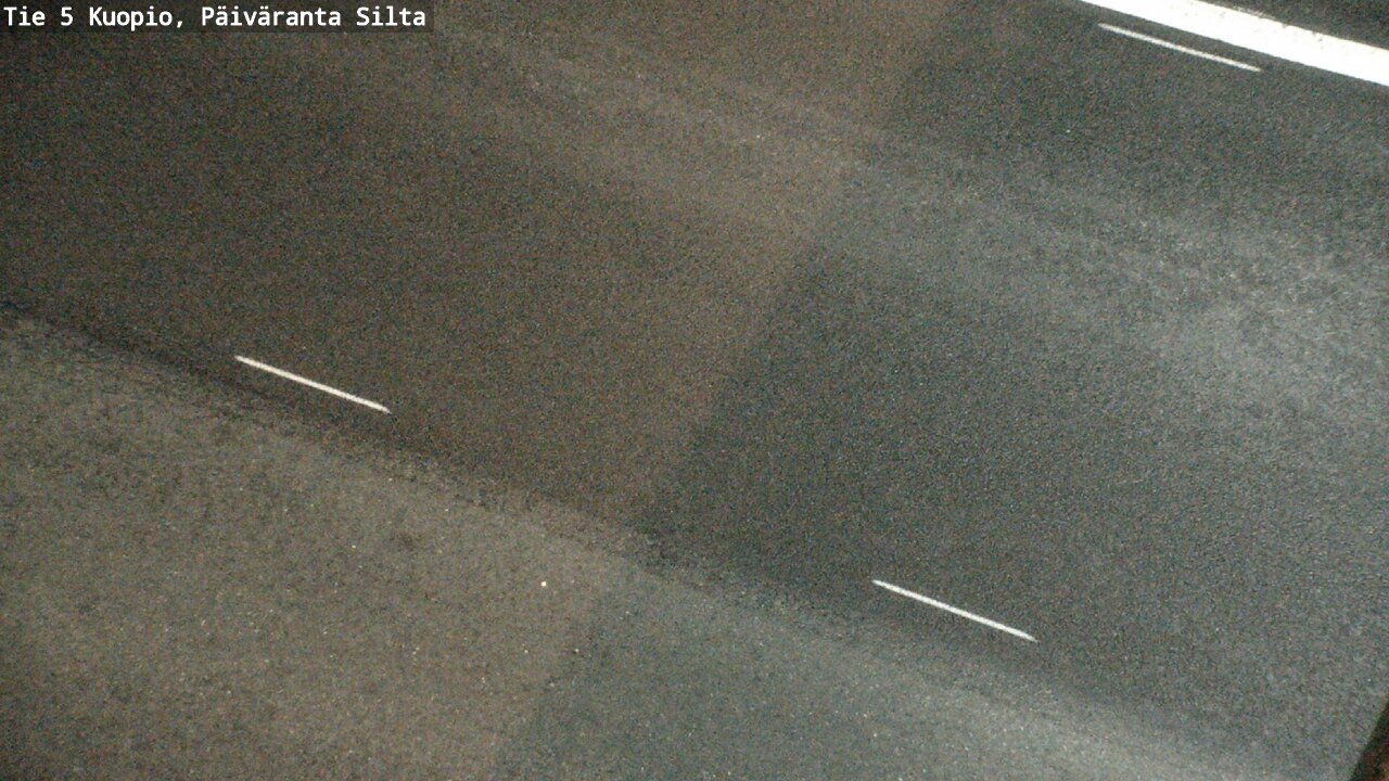 Weather Camera Image Road 5 Kuopio, Päiväranta silta, Kuopio, Pohjois-Savo