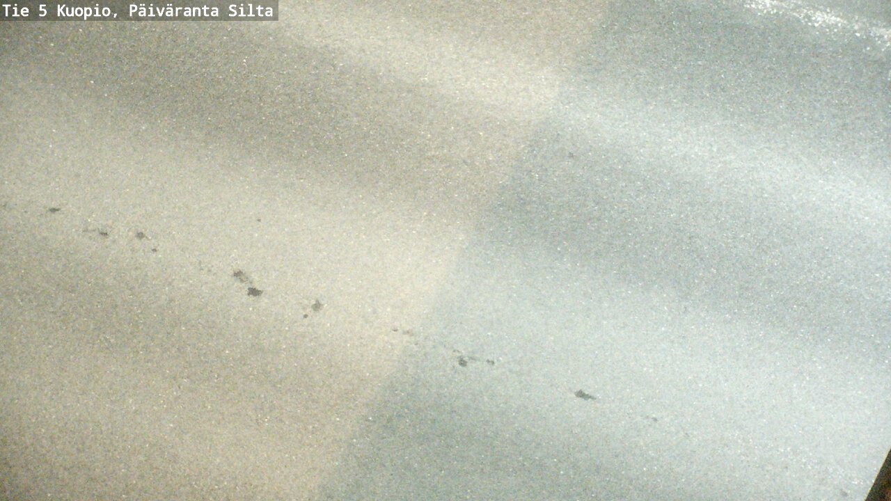 Weather Camera Image Road 5 Kuopio, Päiväranta silta, Kuopio, Pohjois-Savo