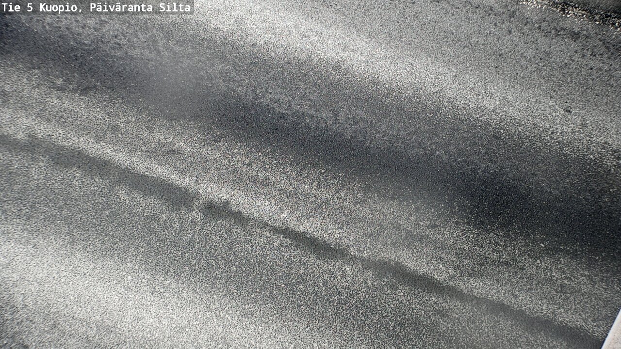 Weather Camera Image Väg 5 Kuopio, Päiväranta silta, Kuopio, Pohjois-Savo