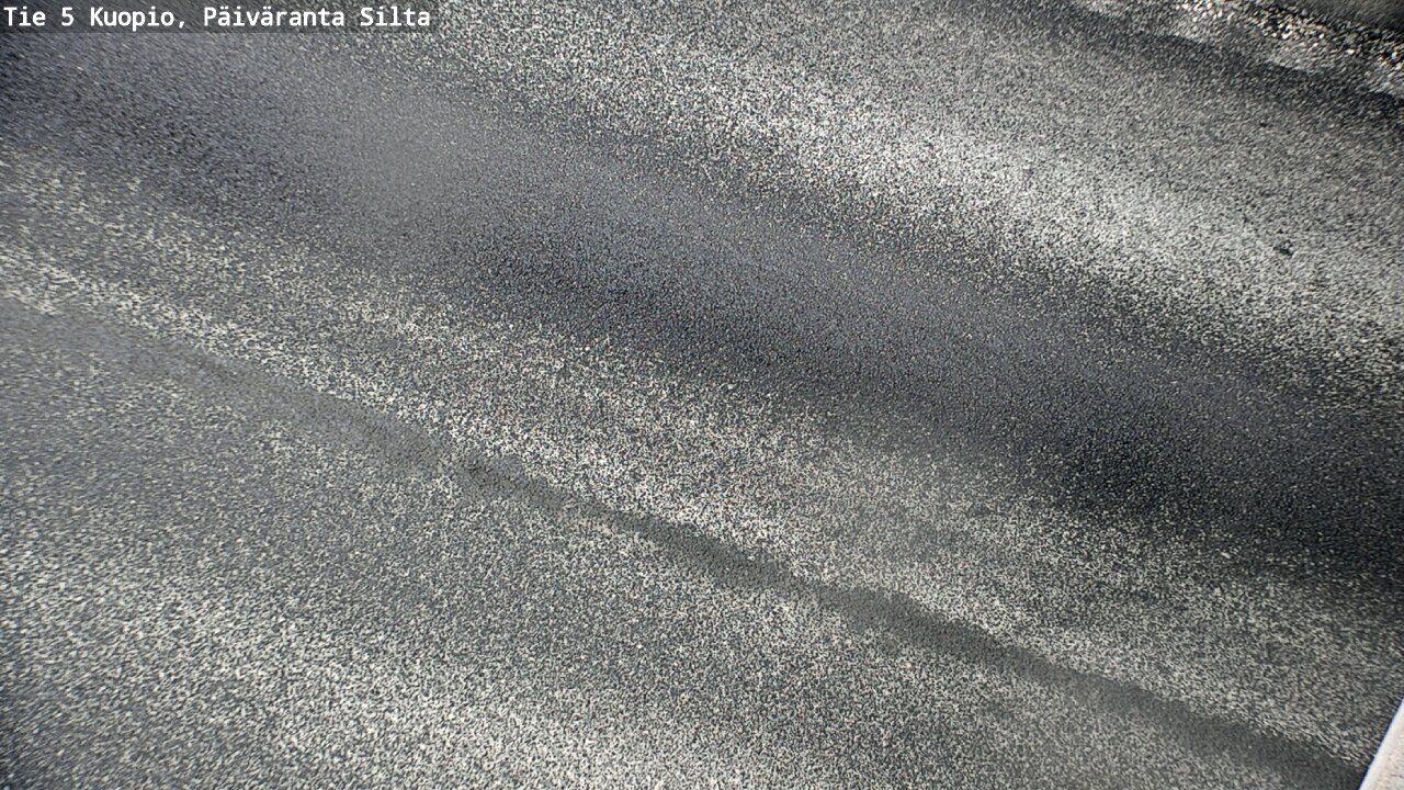 Weather Camera Image Väg 5 Kuopio, Päiväranta silta, Kuopio, Pohjois-Savo