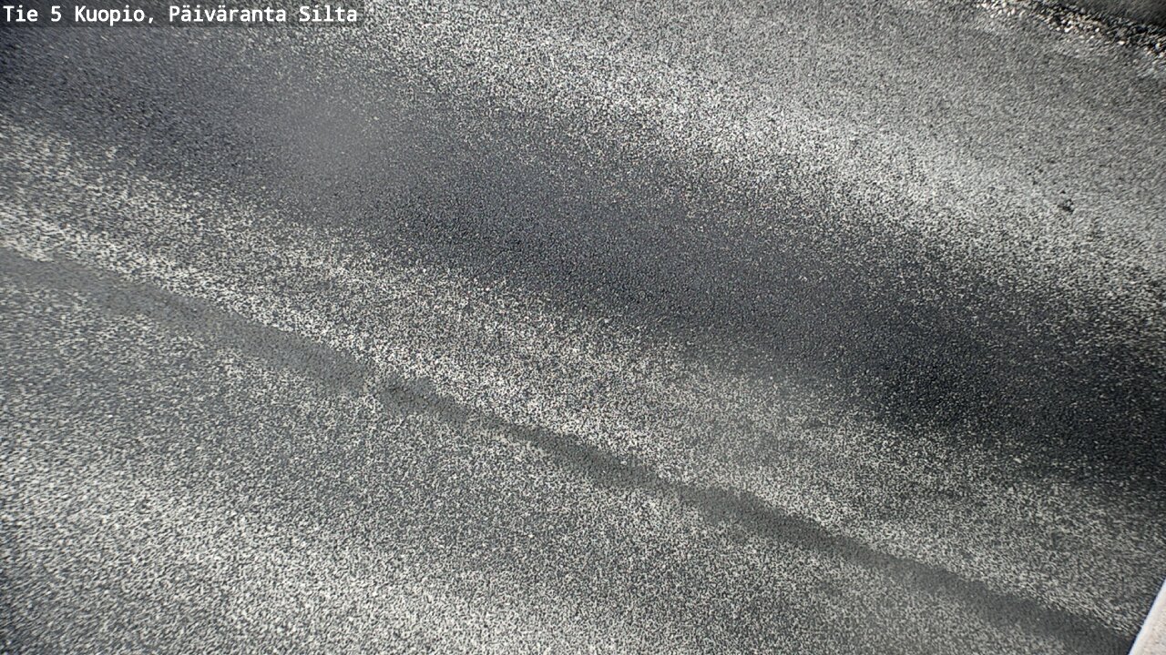 Weather Camera Image Väg 5 Kuopio, Päiväranta silta, Kuopio, Pohjois-Savo